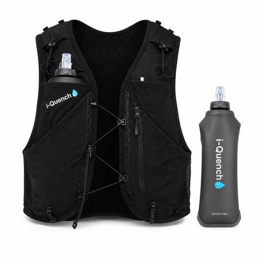 i-Quench Running Hydration Vest with 500ml Soft Flask