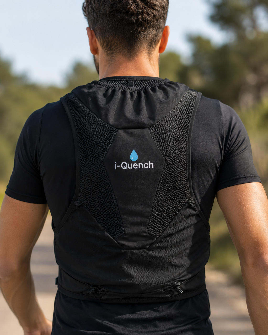 i-Quench Running Hydration Vest with 500ml Soft Flask